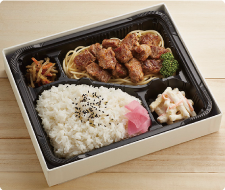 サイコロステーキ弁当